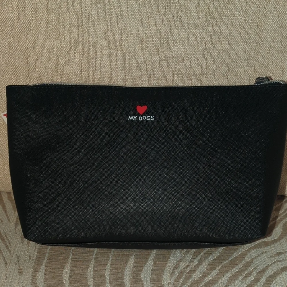 Marc Tetro Black Dog Print Pouch - Picture 3 of 5